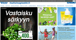 Desktop Screenshot of itsehoitoapteekki.fi